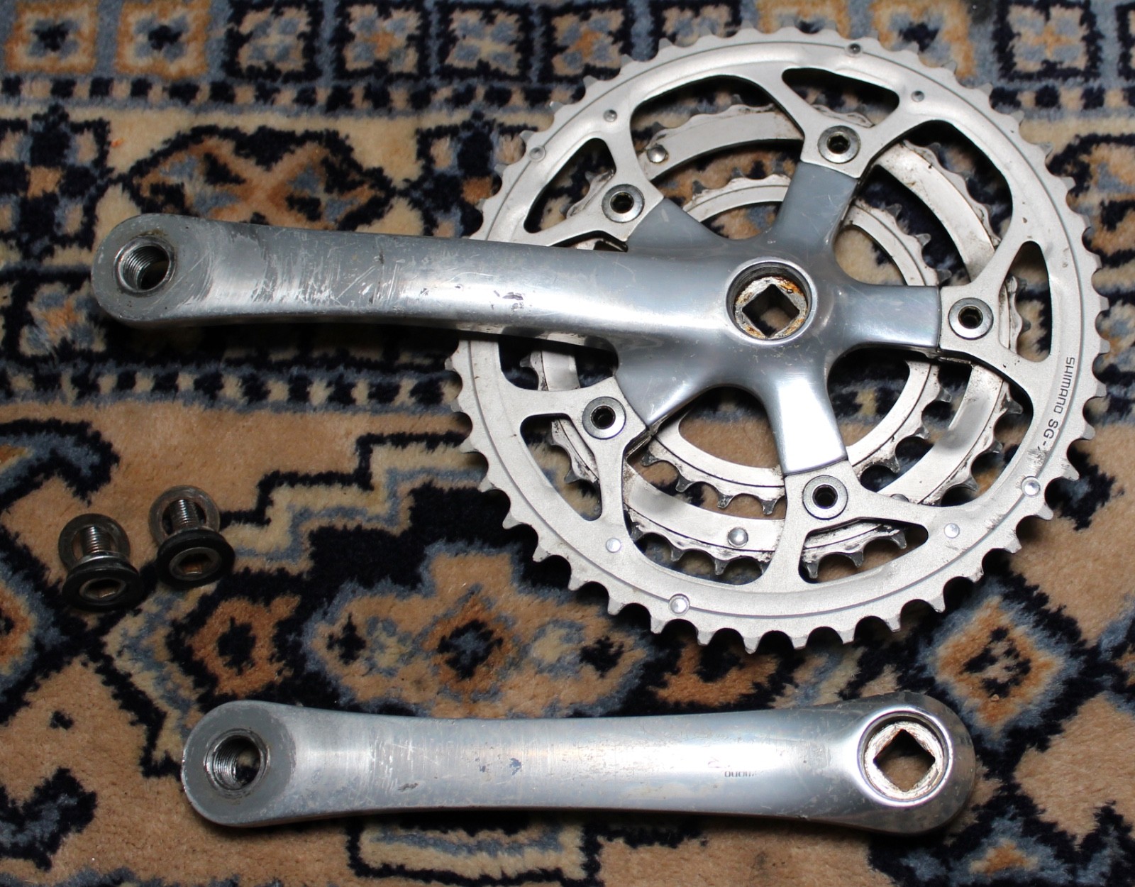 Classic Shimano XTR FC-M900 Crankset 175mm Triple MTB Mountain Bike Crank Set