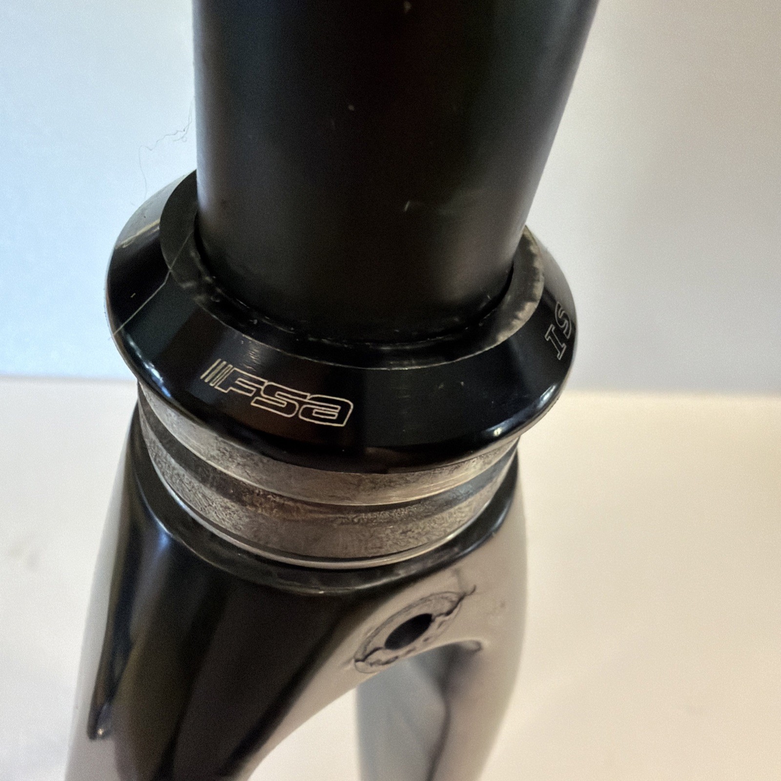 Easton EC90 SLX Rim Brake Carbon Fiber Fork w/ 1 1/8″ Steerer Tube