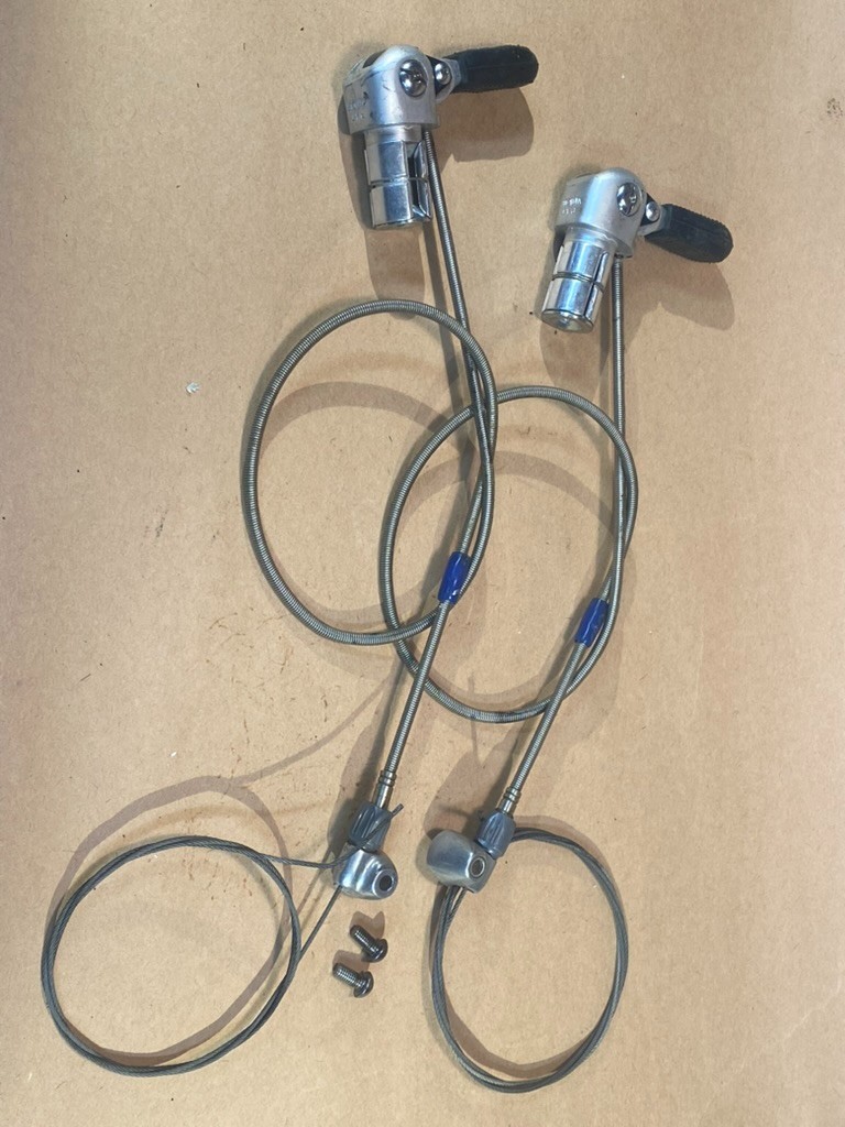 Vintage Suntour Barcon Bar End Friction Shifters 2/3×7