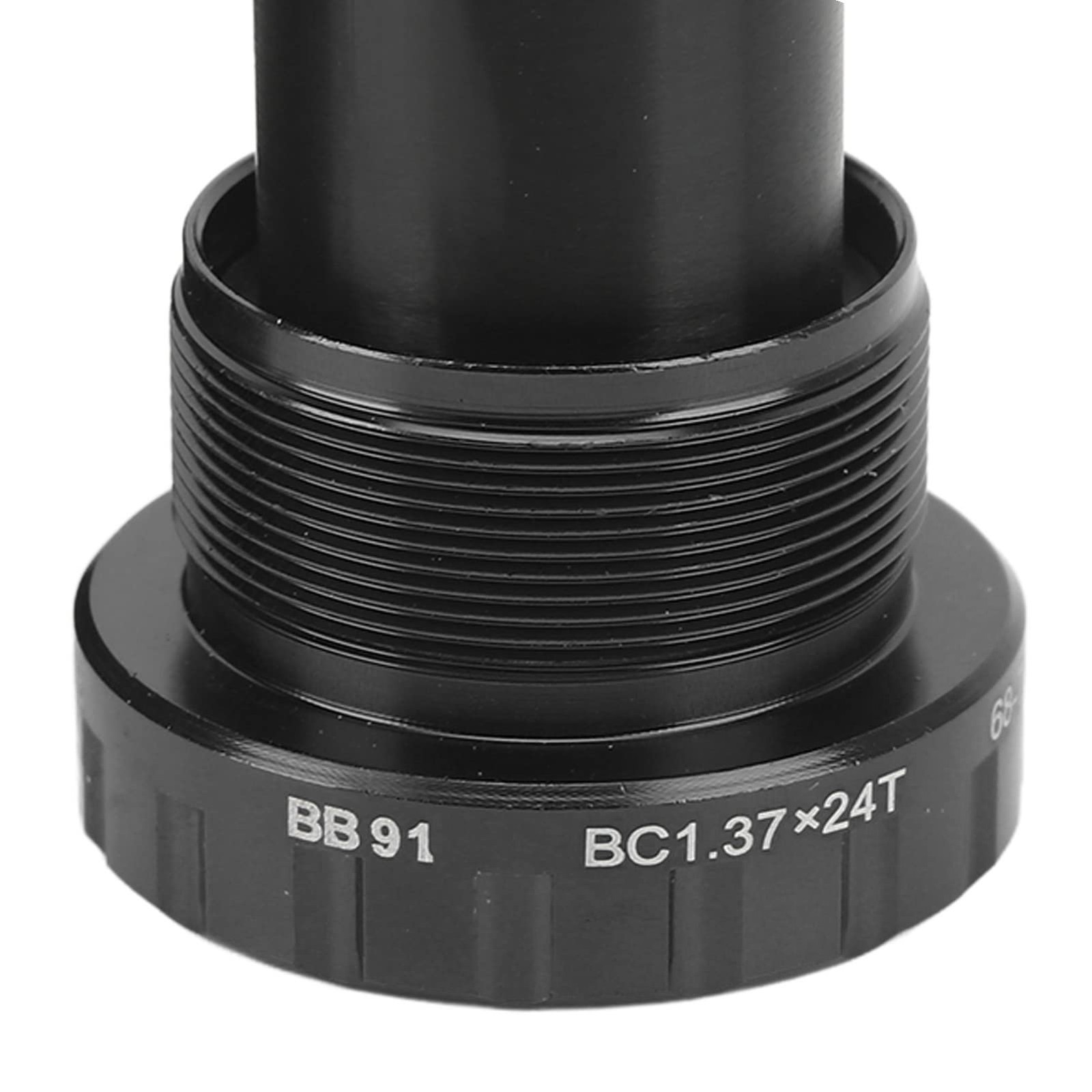 Bottom Bracket Black BB91 68/73mm Twisting Threaded Bike Bottom Bracket MTB S…