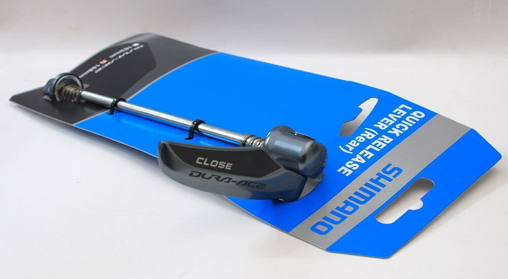 Shimano Dura-Ace HB/FH/WH-9000 Front & Rear Quick Release/Skewer Set 133mm+168mm