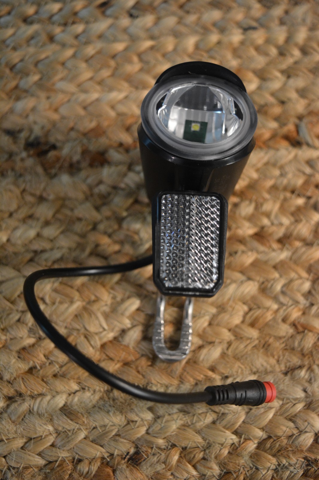 LED Headlight For-E-Bike Front Light Spotlight Electric Bicycle New