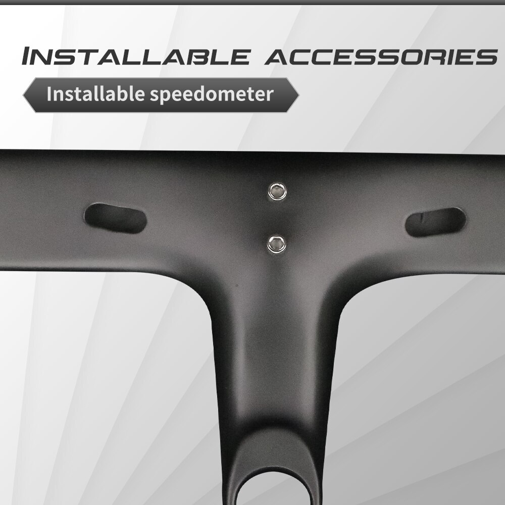 400/420/440mm Carbon Fiber Road Racing Bike Integrated Handlebar Drop 125mm