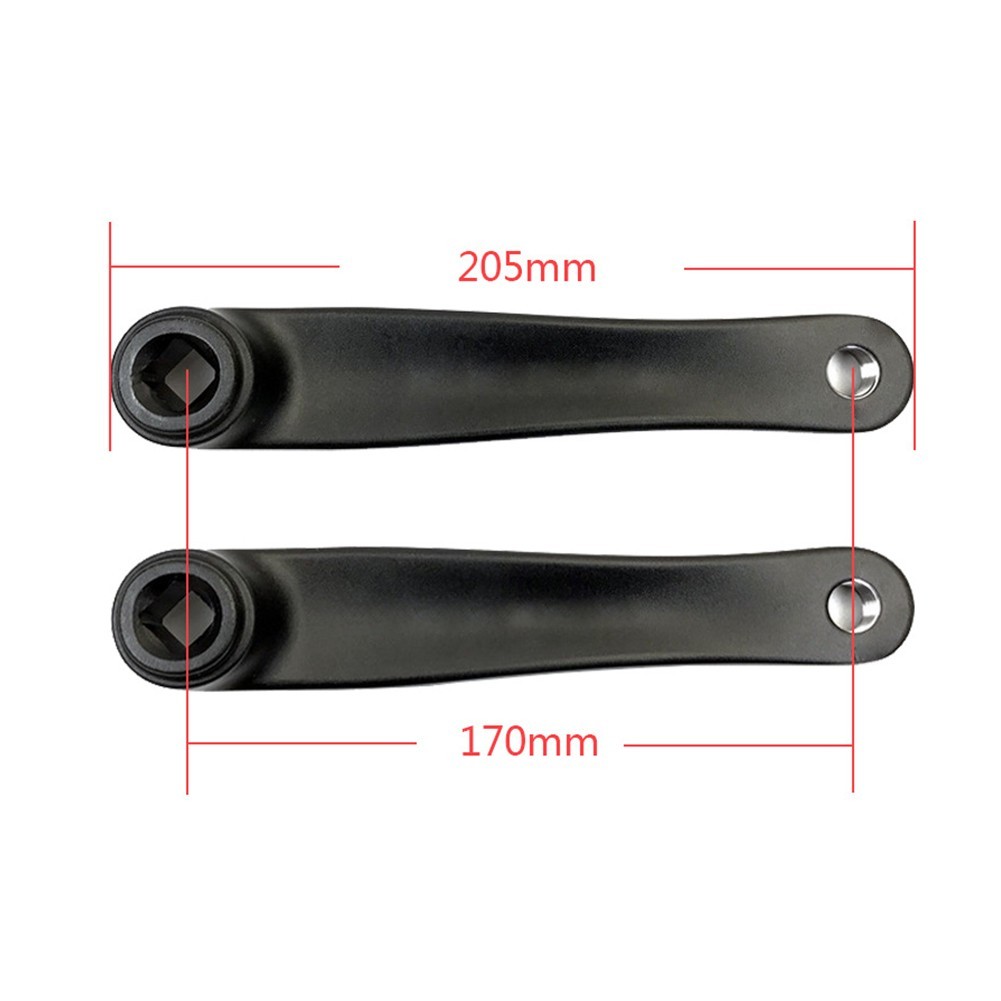 Ebike Crank Replacement Standard Mounting Fit Light Weight Construction
