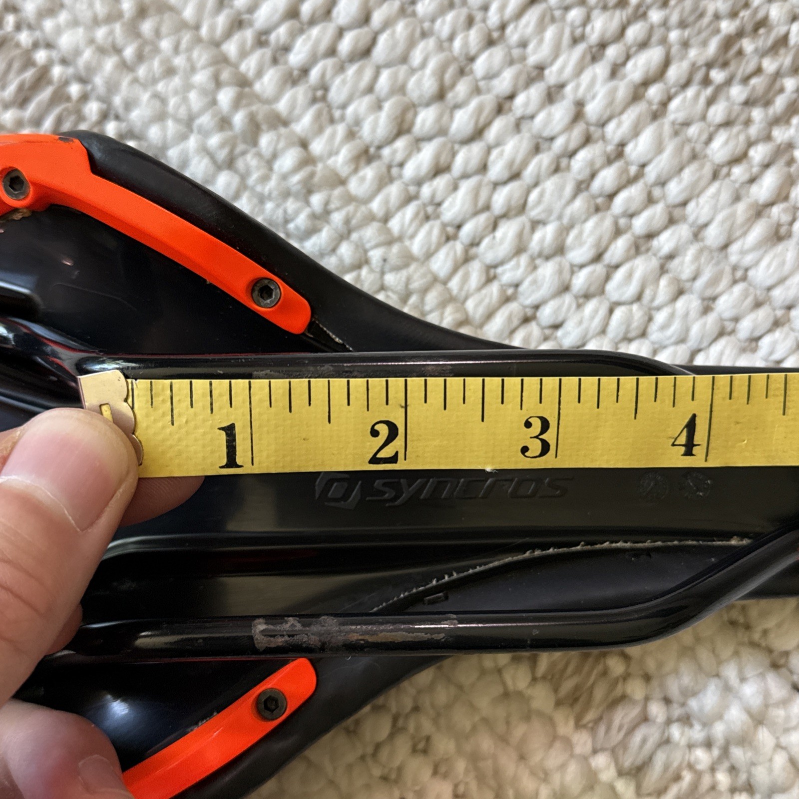 Syncros Seat Saddle M 3.0 Mountain Bike MTB eMTB Black And Orange Scott