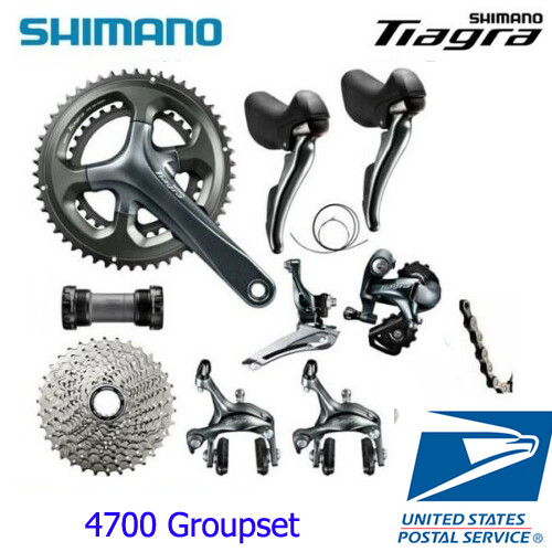 Shimano Tiagra 4700 2×10 Speed Groupset 8pcs Road Bike