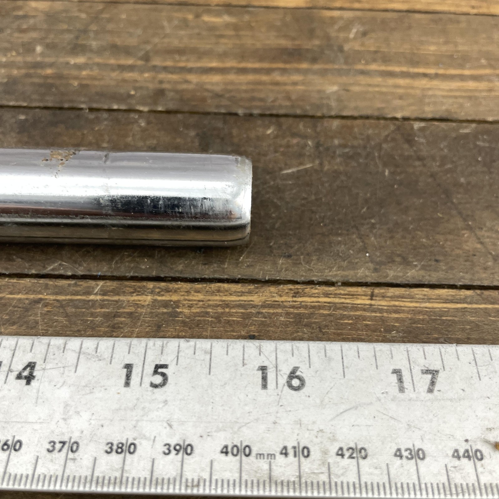 Vintage DYno BMX Seatpost 22.2mm Silver 395g Old School BMX Straight