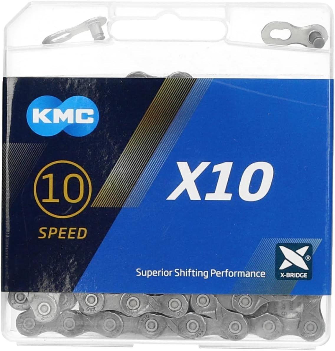 X10 10-Speed Bicycle Chain – Grey Color