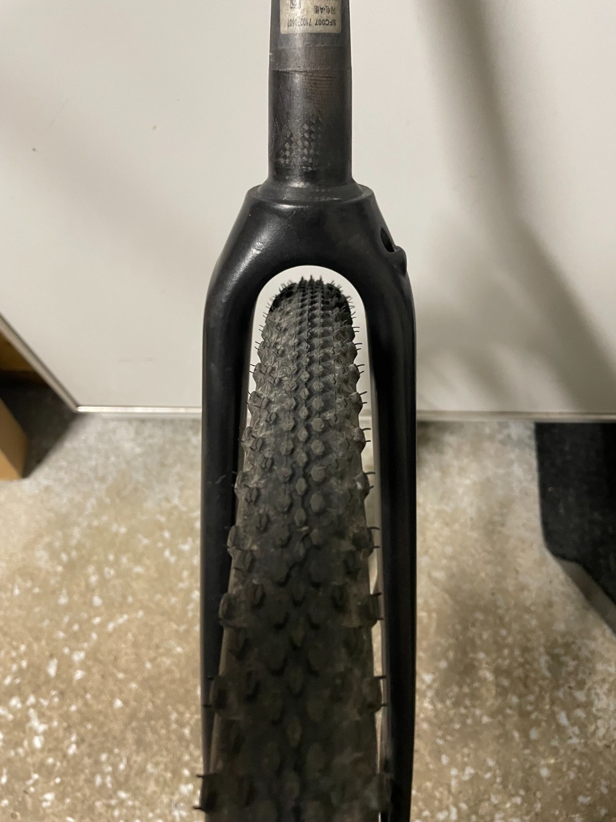 Specialize full carbon disk fork 700C 12×100 1 1/8-1 3/8 (also fit 1 1/8-1 1/4)