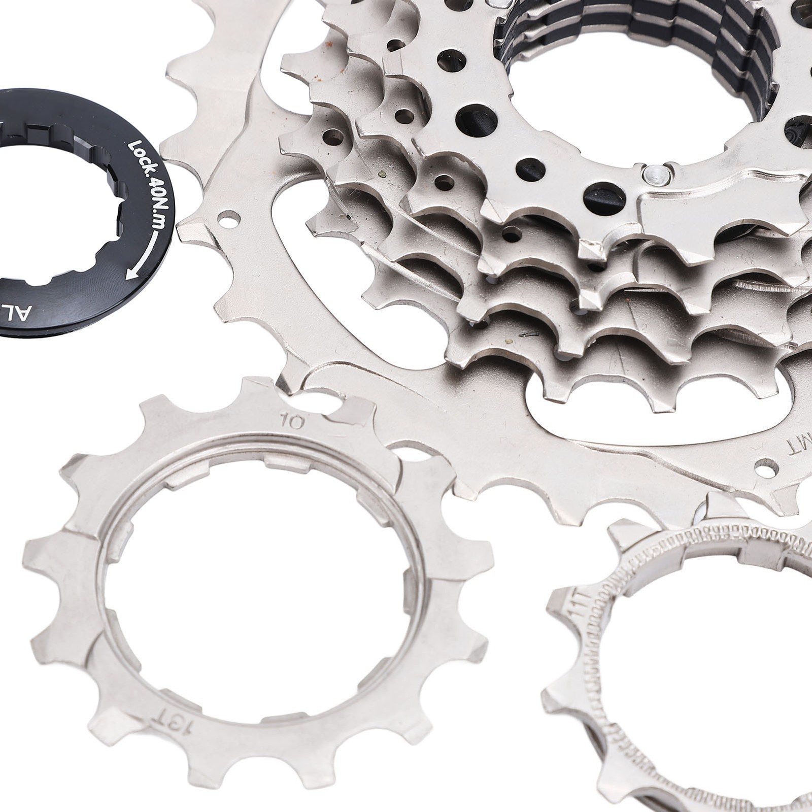 Bike Cassette 7 Speed Stainless Steel Aluminum Alloy Low Noise Bicycle Cass DVGD