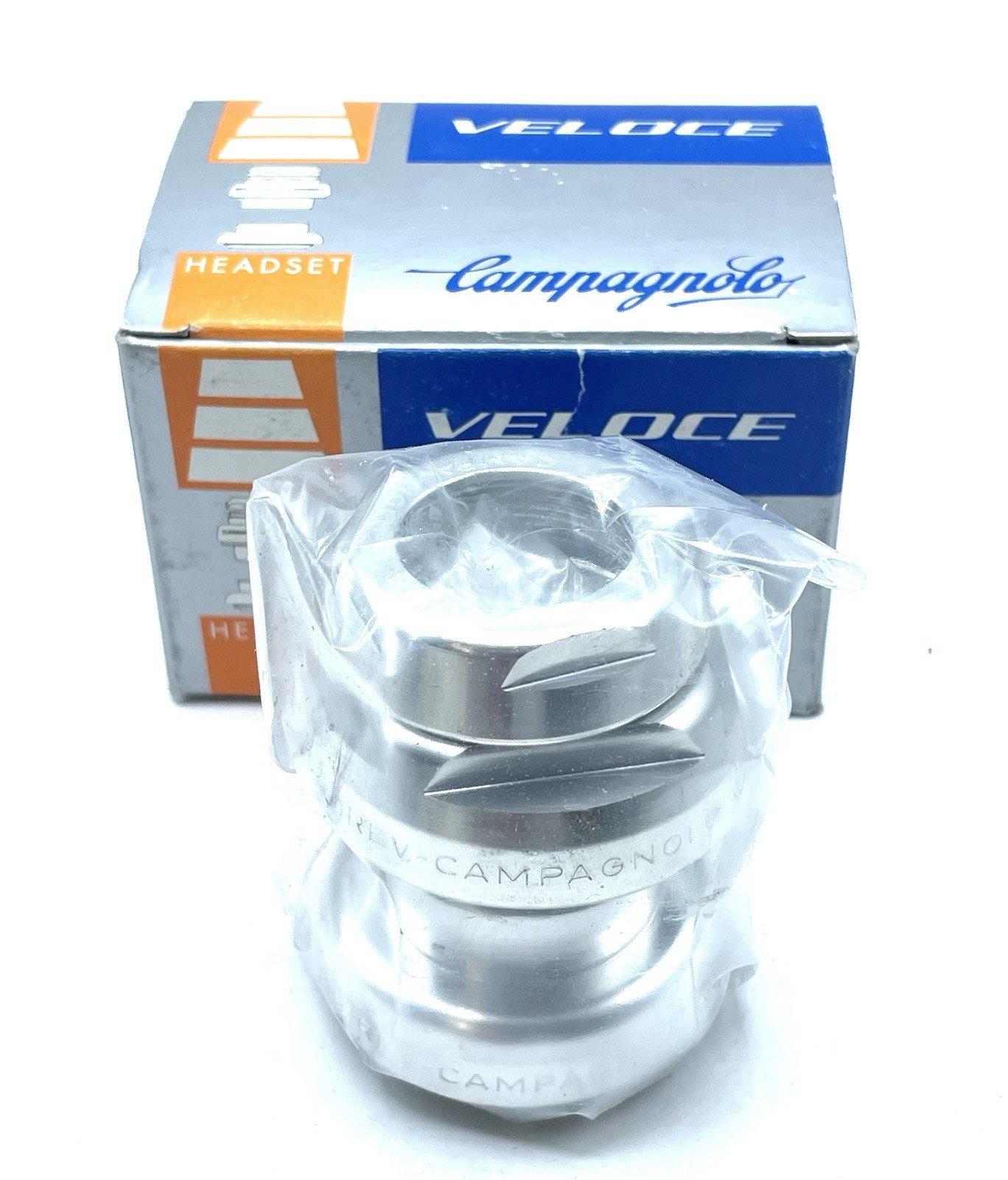 Campagnolo Veloce BC 1″ Threaded Headset NOS NIB Vintage Campy Made in Italy NEW