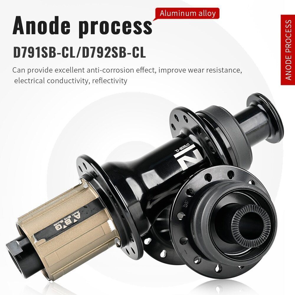 Novatec Bicycle Hubs Road Bike Hub Center Lock Disc Thru axle for Shimano 8-11S