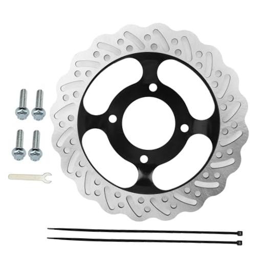 220mm/8.66» Rear Brake Disc Rotor with 4 Bolts for 50cc, 70cc, 90cc, 110cc