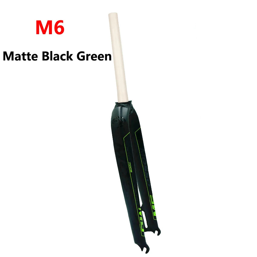 29er MTB Bicycle Front Fork 26 27.5 29 Bicycle Fork Straight Matte To M6