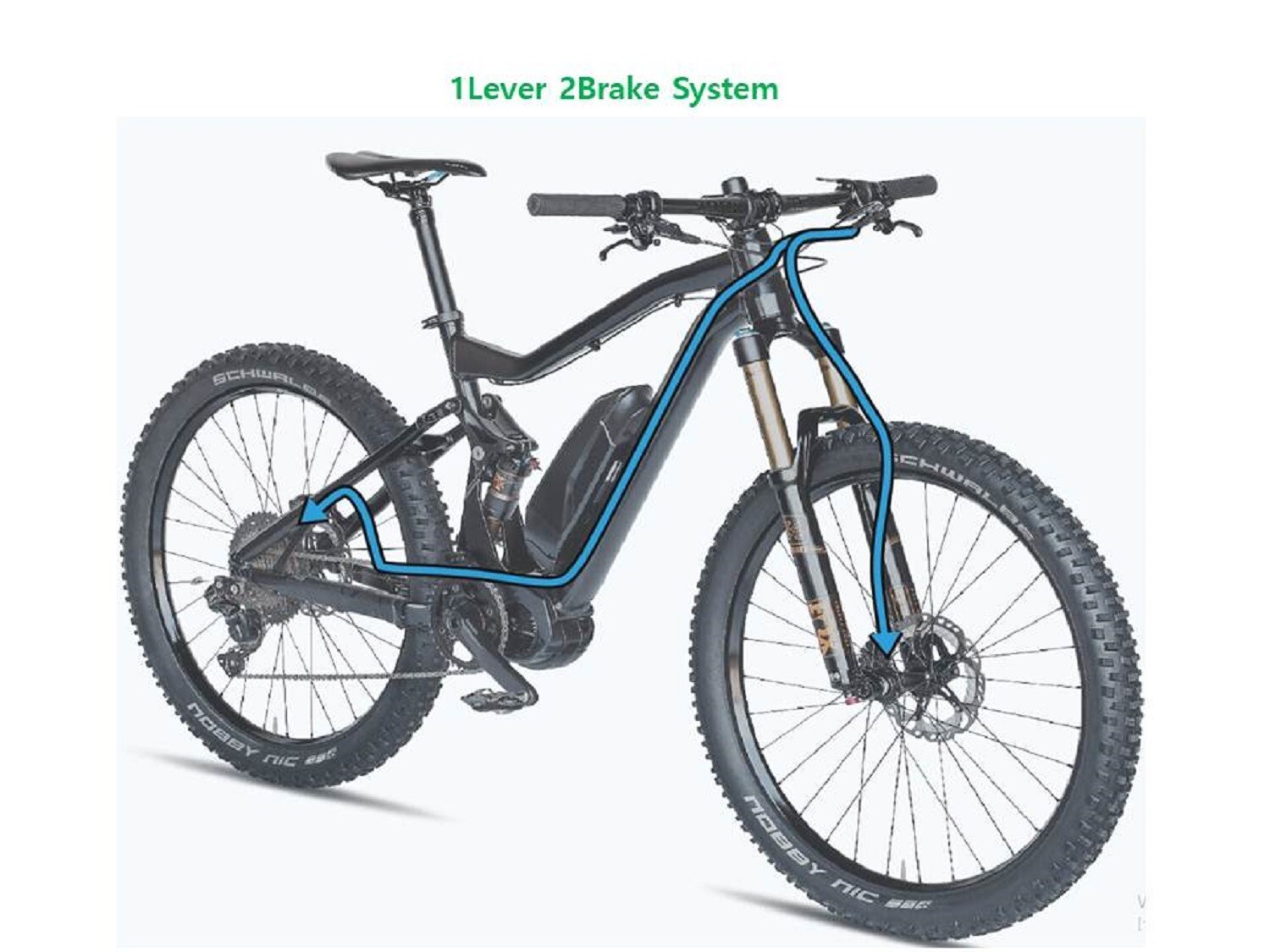 OutBraker Double Brake Booster for Trail Guard One-Handed Dual Brake Control