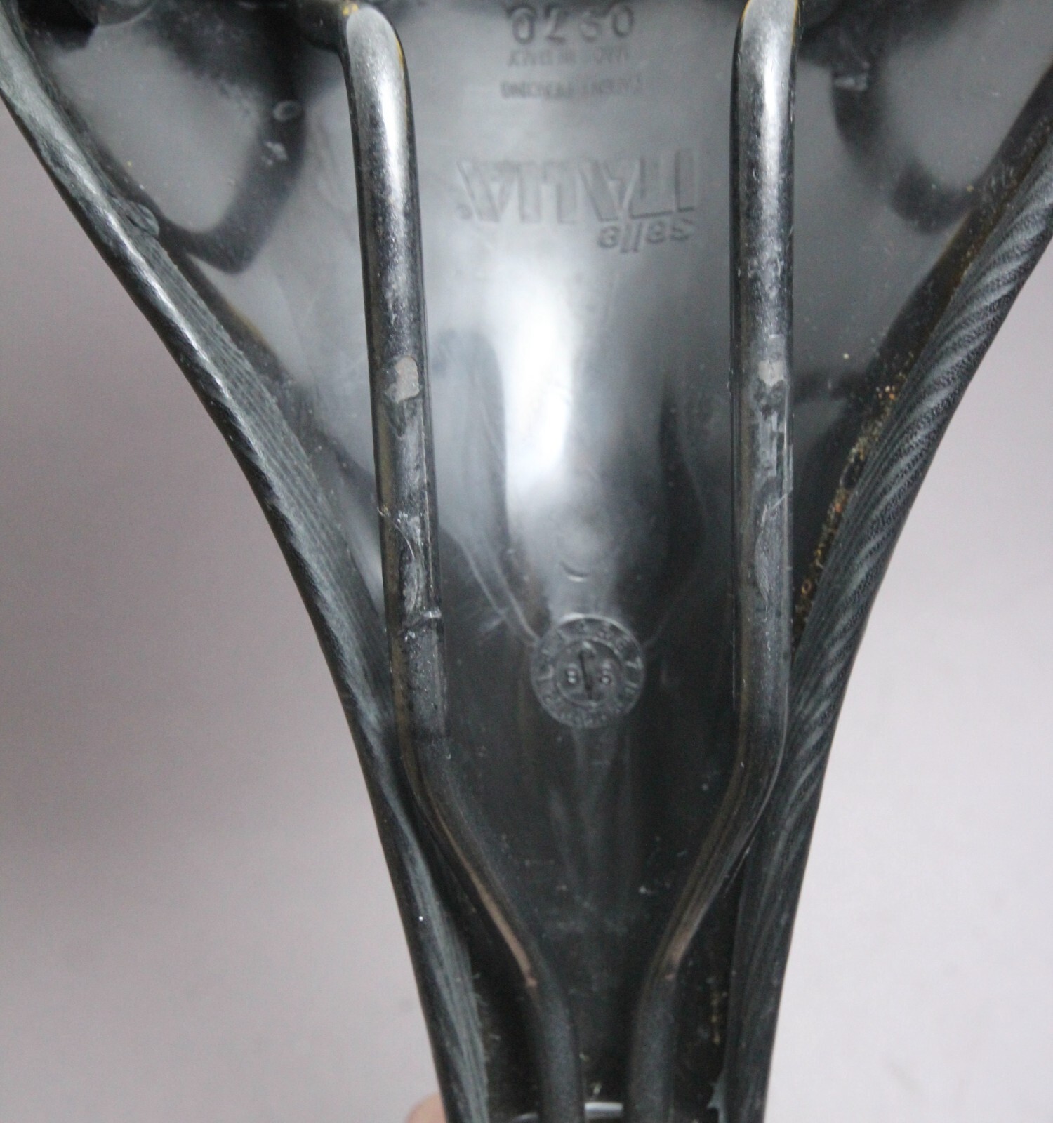Selle Italia Turbo Matic 3 Saddle / Black / 385g / 1998 / Sattel Schwarz