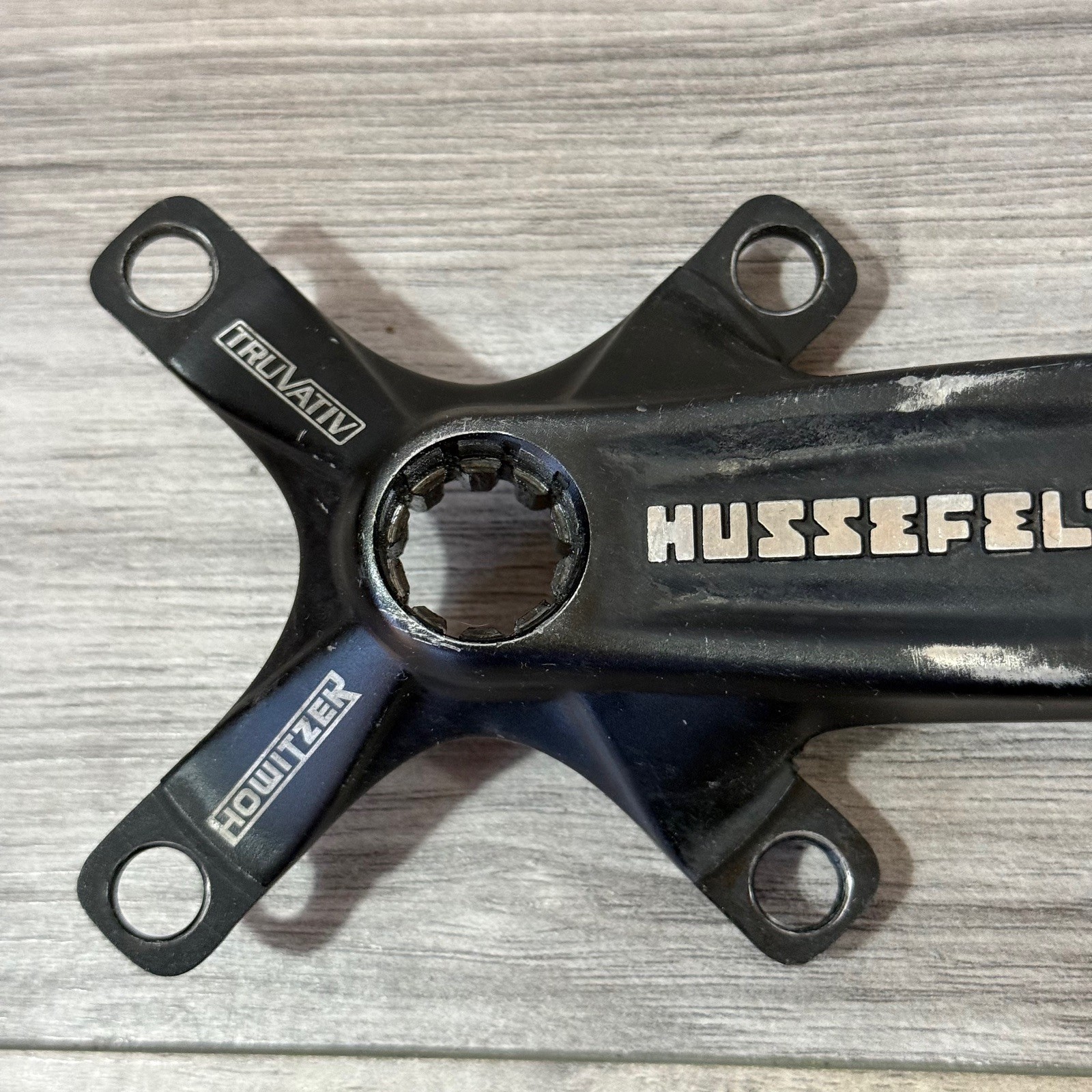 Truvativ Hussefelt 170mm DH Crank Arms 4-bolt 104 64 BCD ISIS Spline