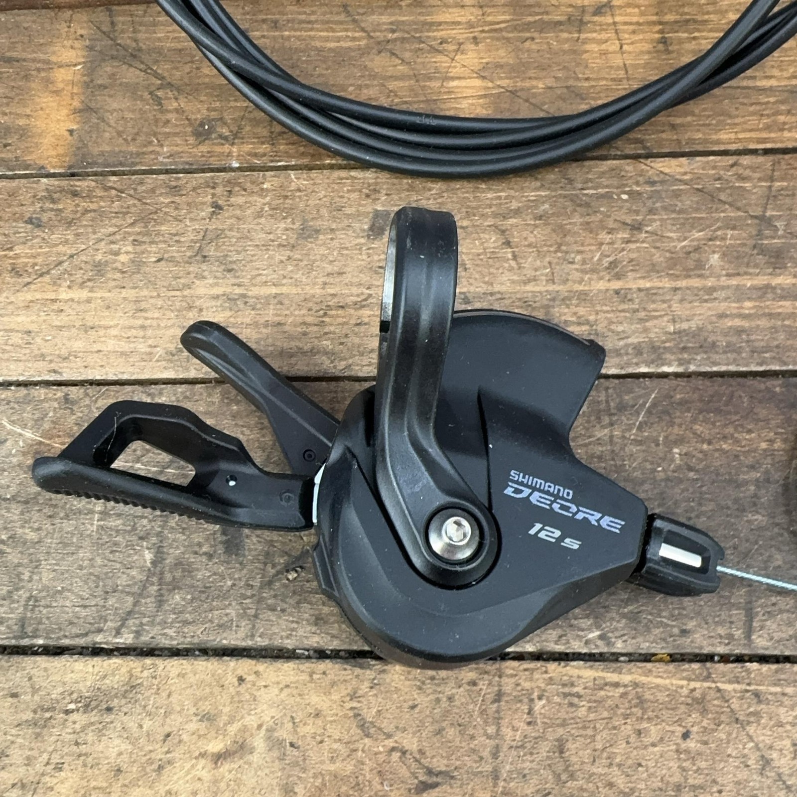 Shimano Deore SL-M6100-R Right Shifter 12s Rapidfire Plus MTB Black Trigger
