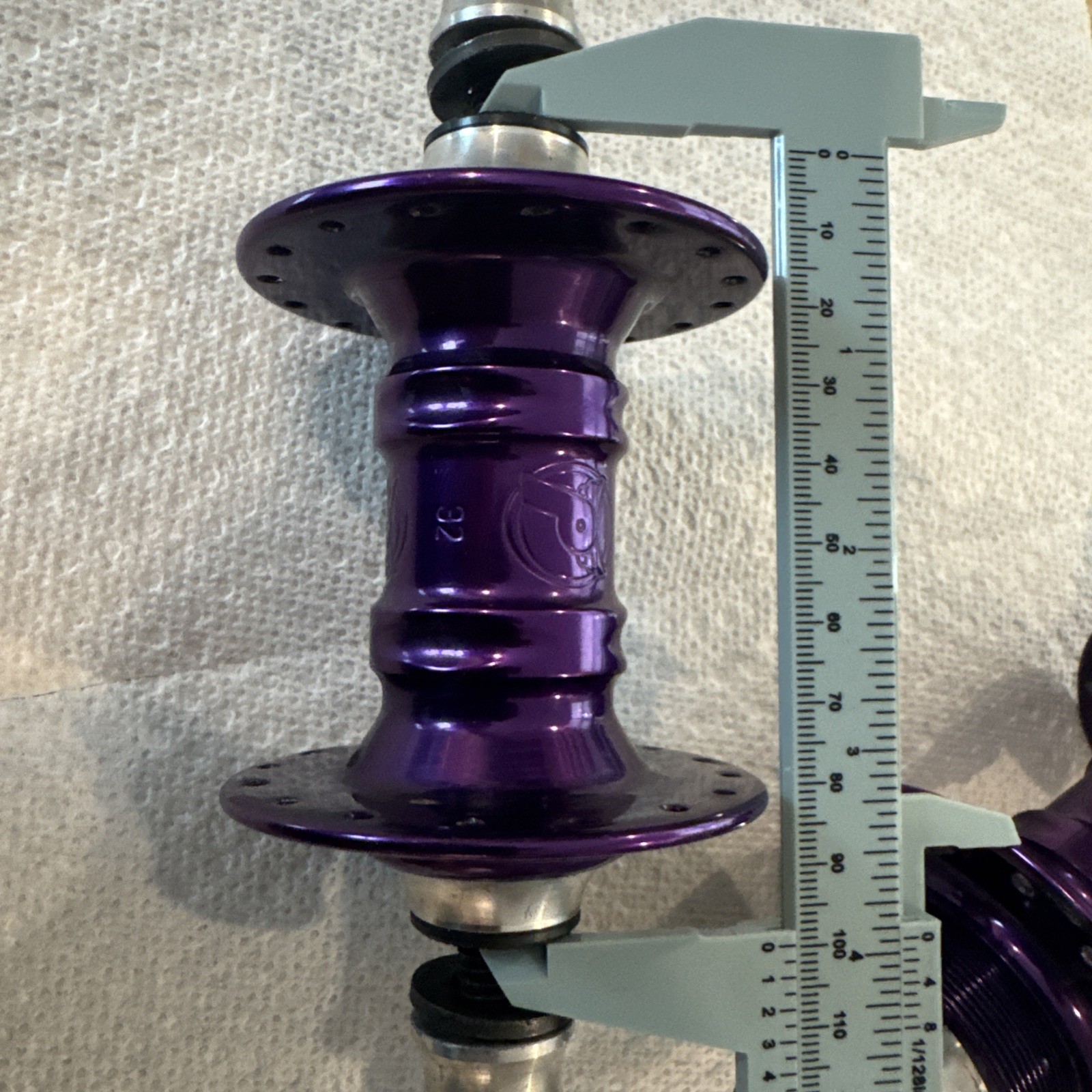 Profile Anodized Purple 32h Hub Set Front / Rear