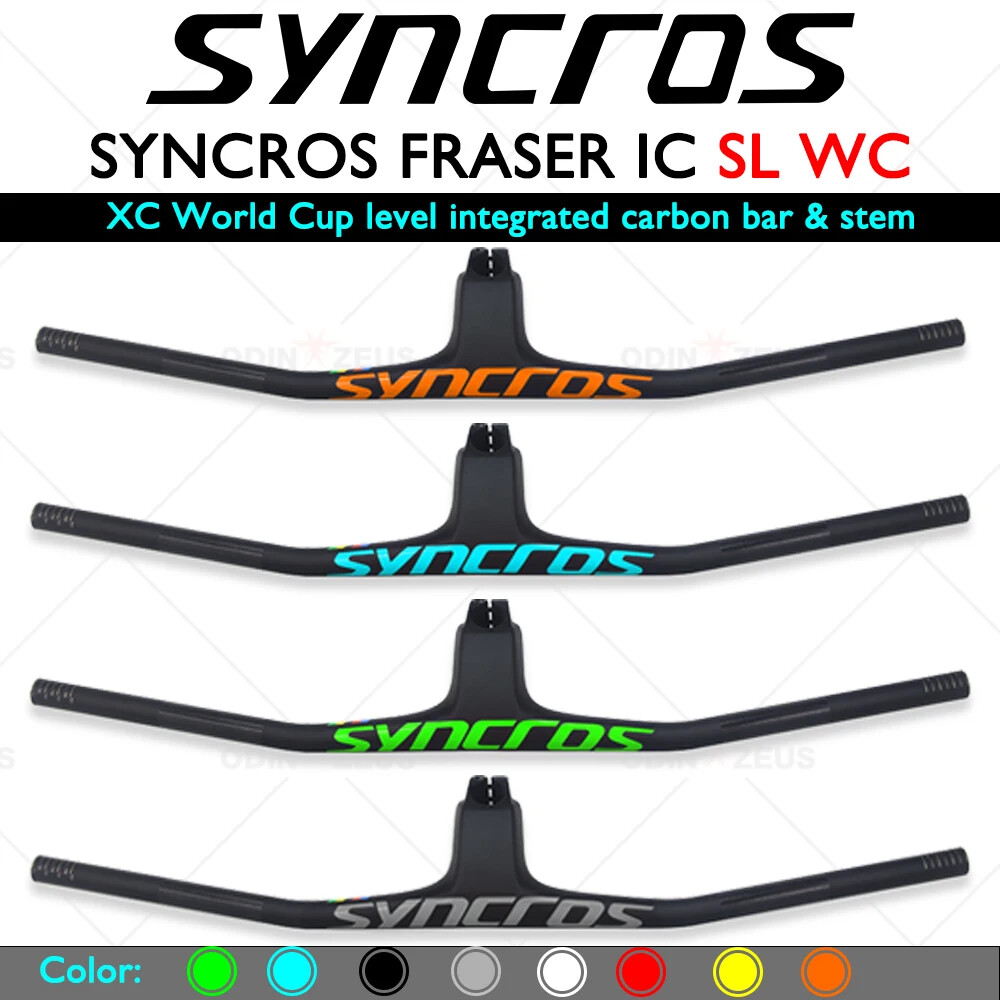 740mm Full Carbon MTB Bicycle Integrated Handlebar with Stem FRASER IC SL WC