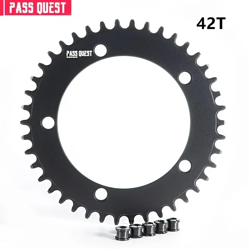 130 Bcd Round/Oval Chainring 42-60T 5 Arms Chain Ring for Bicycle Crankset
