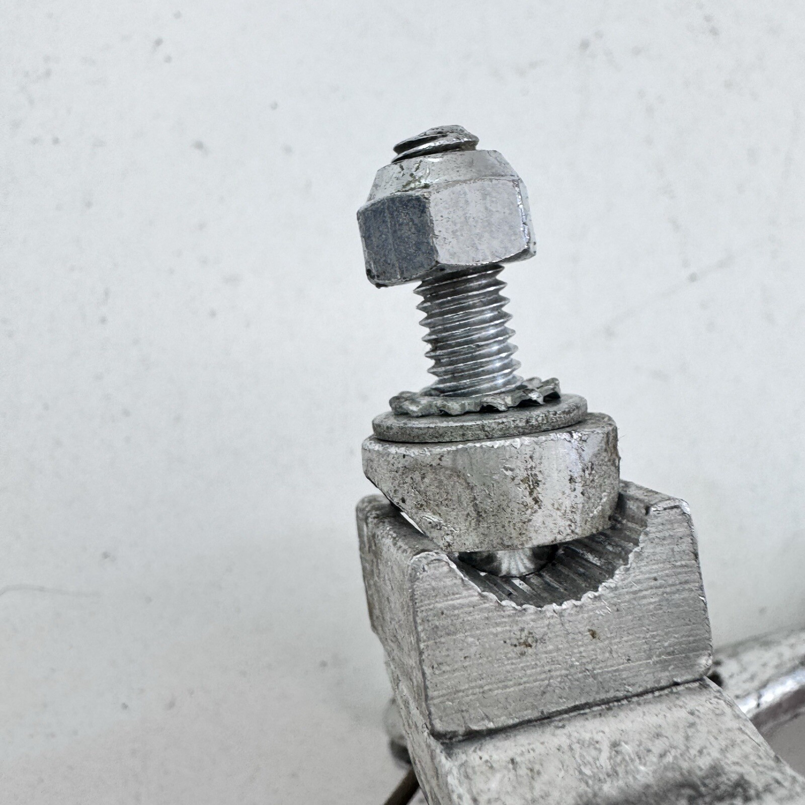 Vintage Shimano Tourney Center Pull Brake Caliper Rear Nutted Silver Race A02