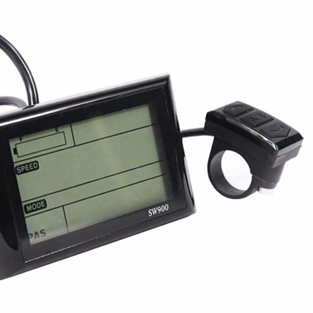 E-bike SW900 LCD Display Meter Control Panel 24/36/48V Electric Bicycle Scooter