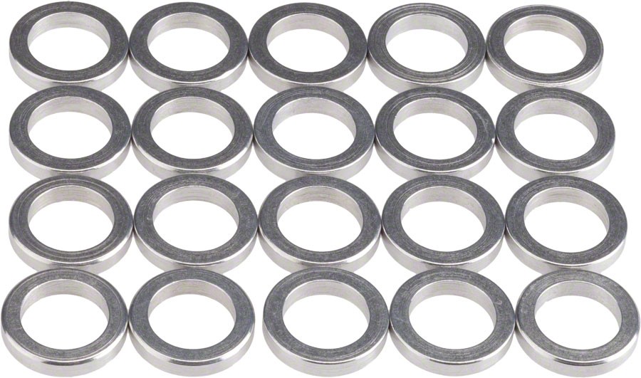 Wheels Manufacturing 2.2mm Aluminum Chainring Spacers – Adjust Chainline, Bag