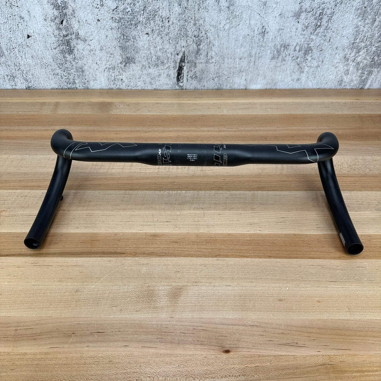 Low Mile! Easton EC90 AX Carbon 31.8mm 40/47cm 16 Degree Flare Handlebar 207g