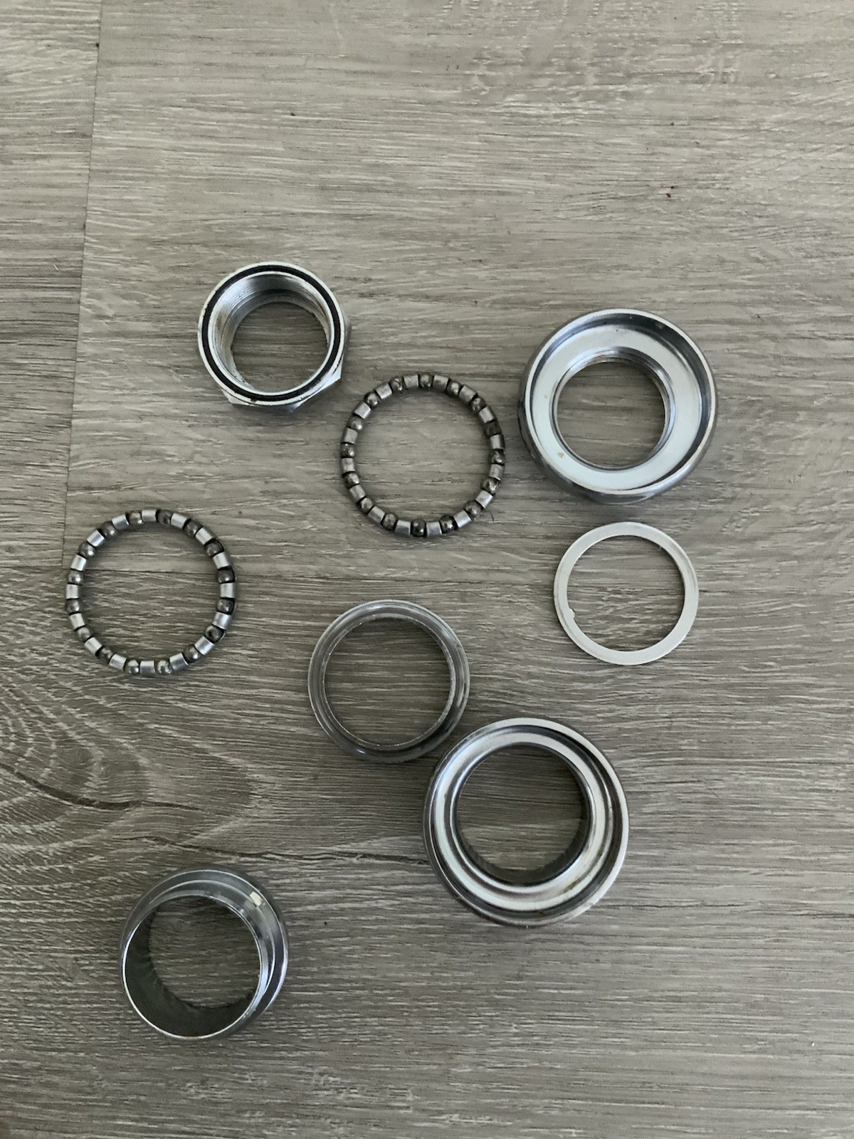 TIOGA HEADSET ONE INCH THREADED STEEL CROWN RACE 27.0 MM BSA THREADED