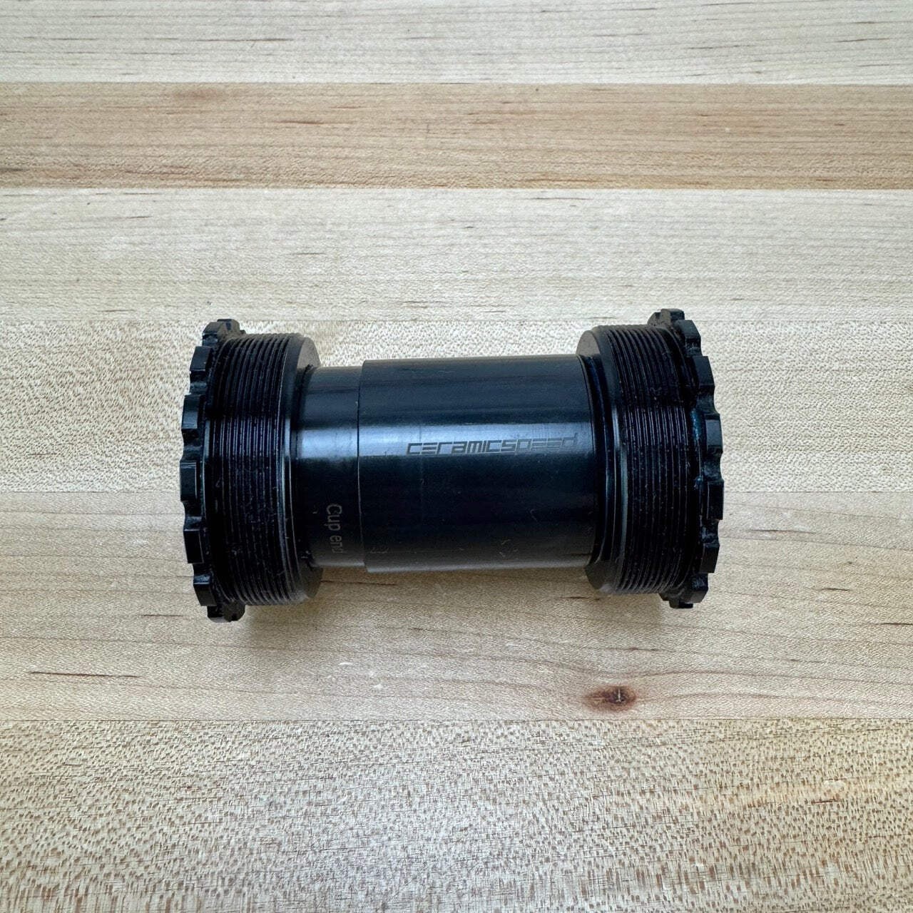 Low Mile! Ceramicspeed Coated Threadfit T47/86 Bottom Bracket for 24mm Spindles