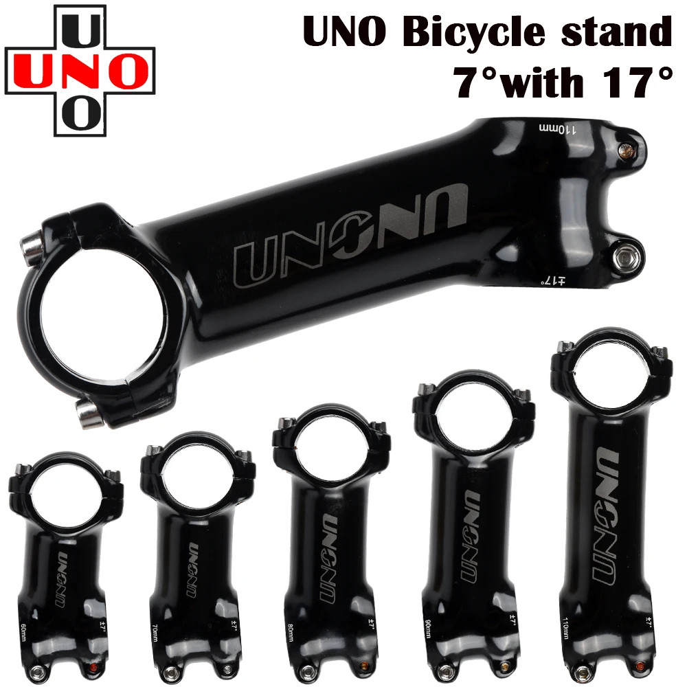 Road Bicycle Stem Ultralight 7 17 35 Degree MTB Stem Fork 28.6 31.8mm 60-130mm