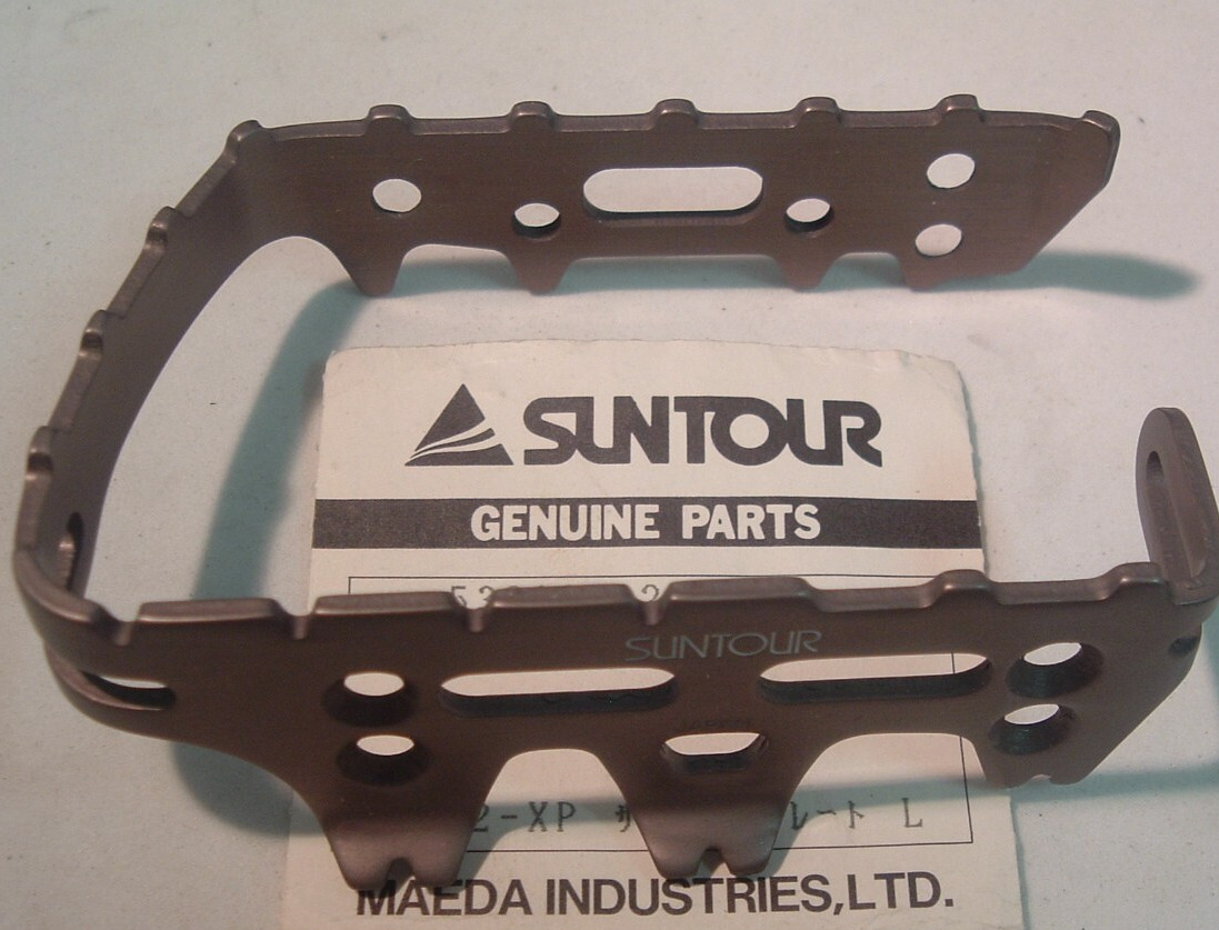 SunTour XC Pro MTB Left Hand Pedal Cage- NEW / NOS- Vintage- Mint- NIB++