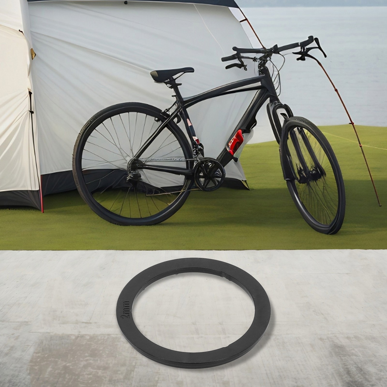 Cool and Distinctive Plastic Washer for For dub Bike Middle Shaft 2mm/4 5mm