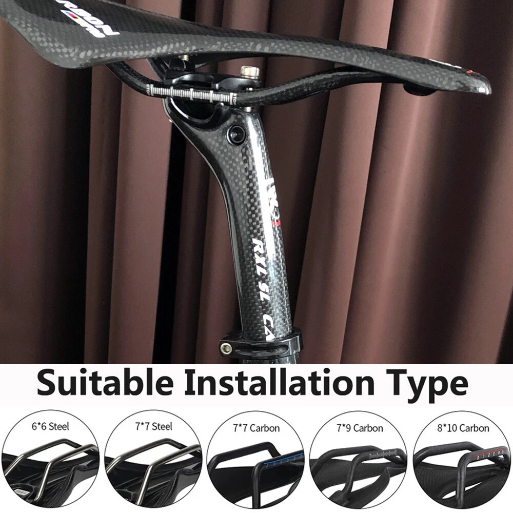 Carbon Seatpost Bicycle Retractable Cantilever 27.2/30.8/31.6mm Offset Seatposts