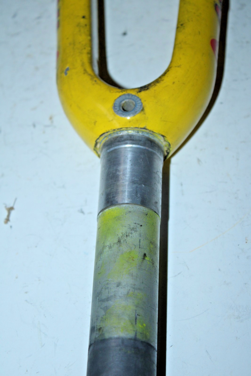 Vintage Lemond AirRail Touring Road Bike Fork 700c 11/8″ Threadless 180mm Yellow