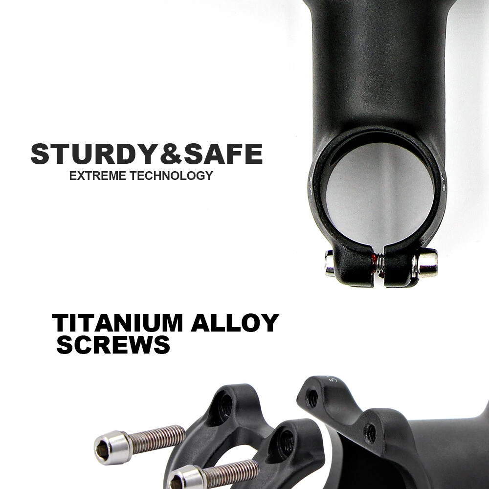 Ultralight Bike Stem Part 7 17 Degree Mountain Road Bicycle Stem 31.8mm 60-130mm