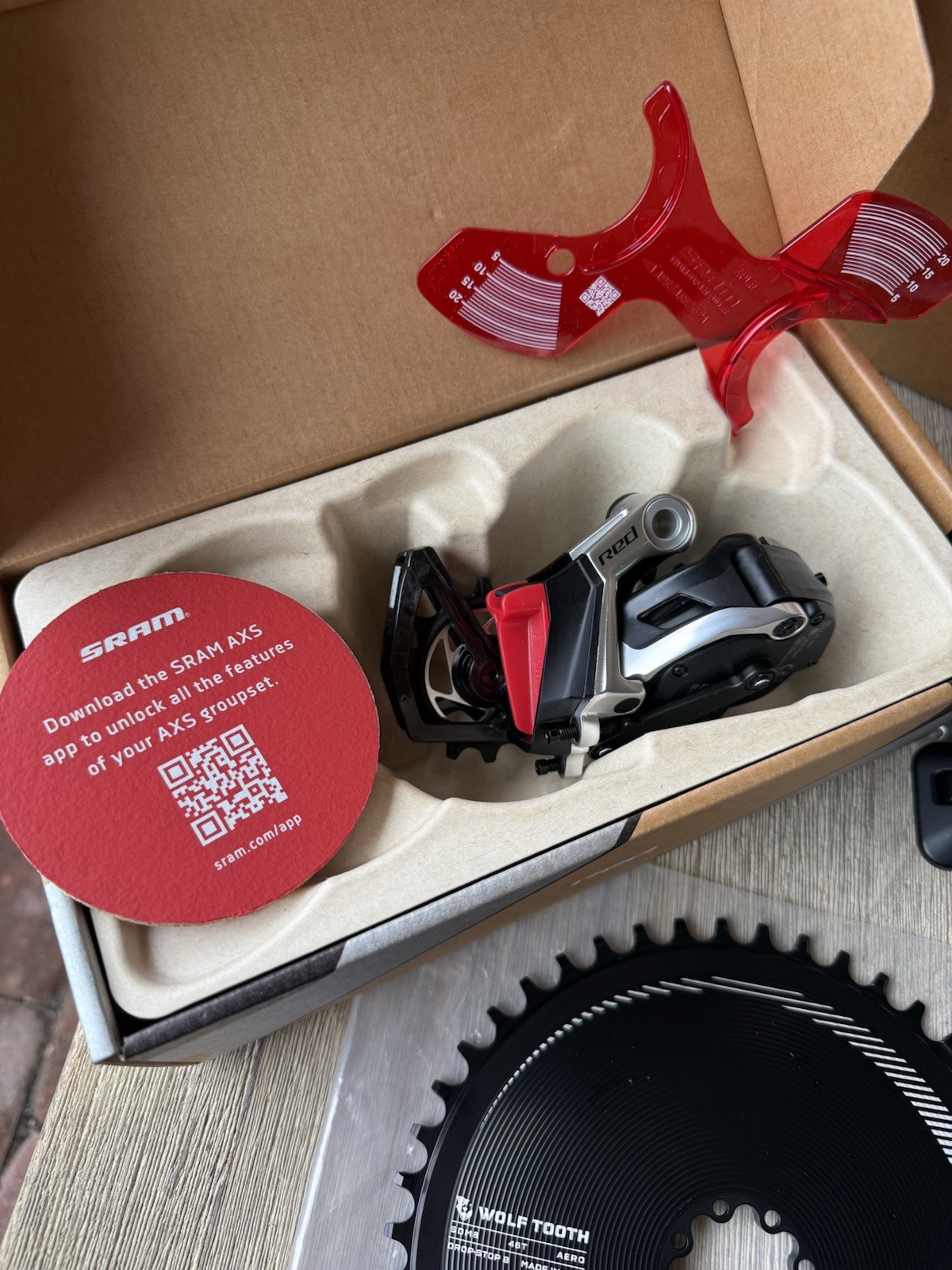 NEW SRAM Red AXS E1 12-Speed Electronic Groupset, NEW IN BOXES, 167.5mm, 10-28
