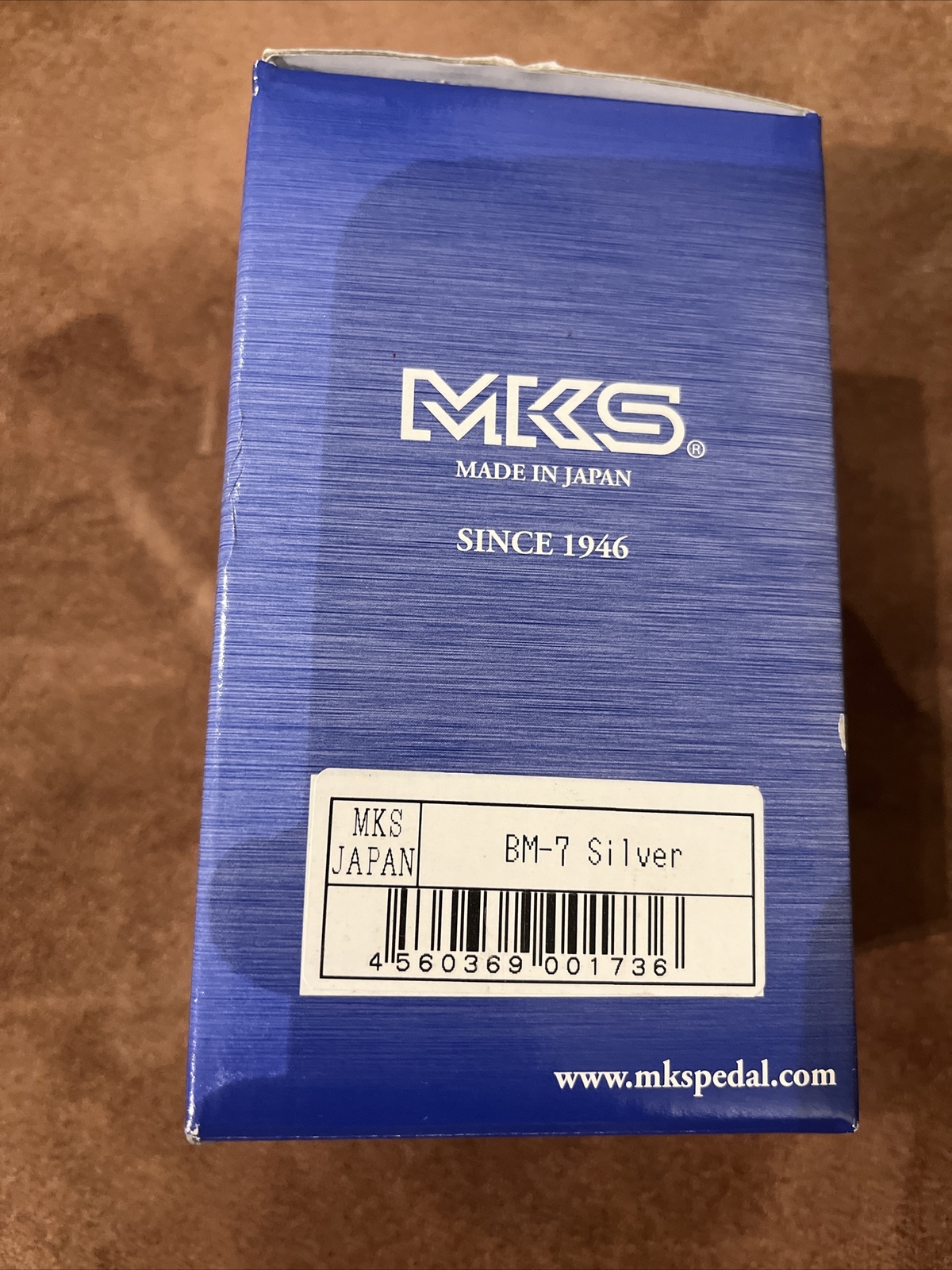 MKS BM-7 9/16″ Double Sided Pedals for BMX – Silver