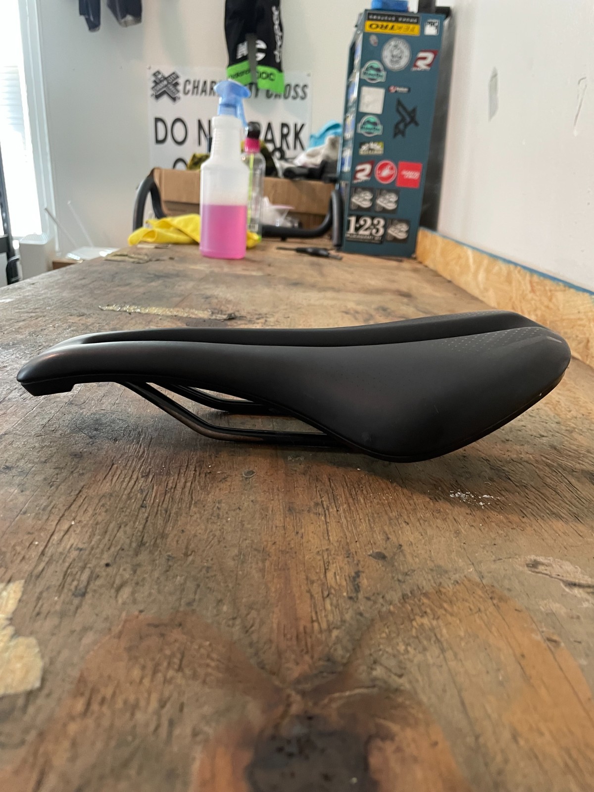 Bontrager Verse Comp Cycling Saddle 145mm 7x7mm Steel Rails Black