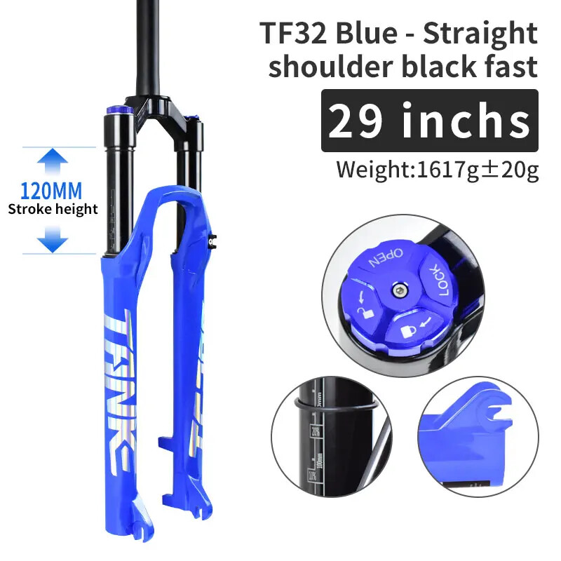 Mountain Bicycle Boost Suspension Air Fork 27.5/29Inch 120mm Travel Front Fork