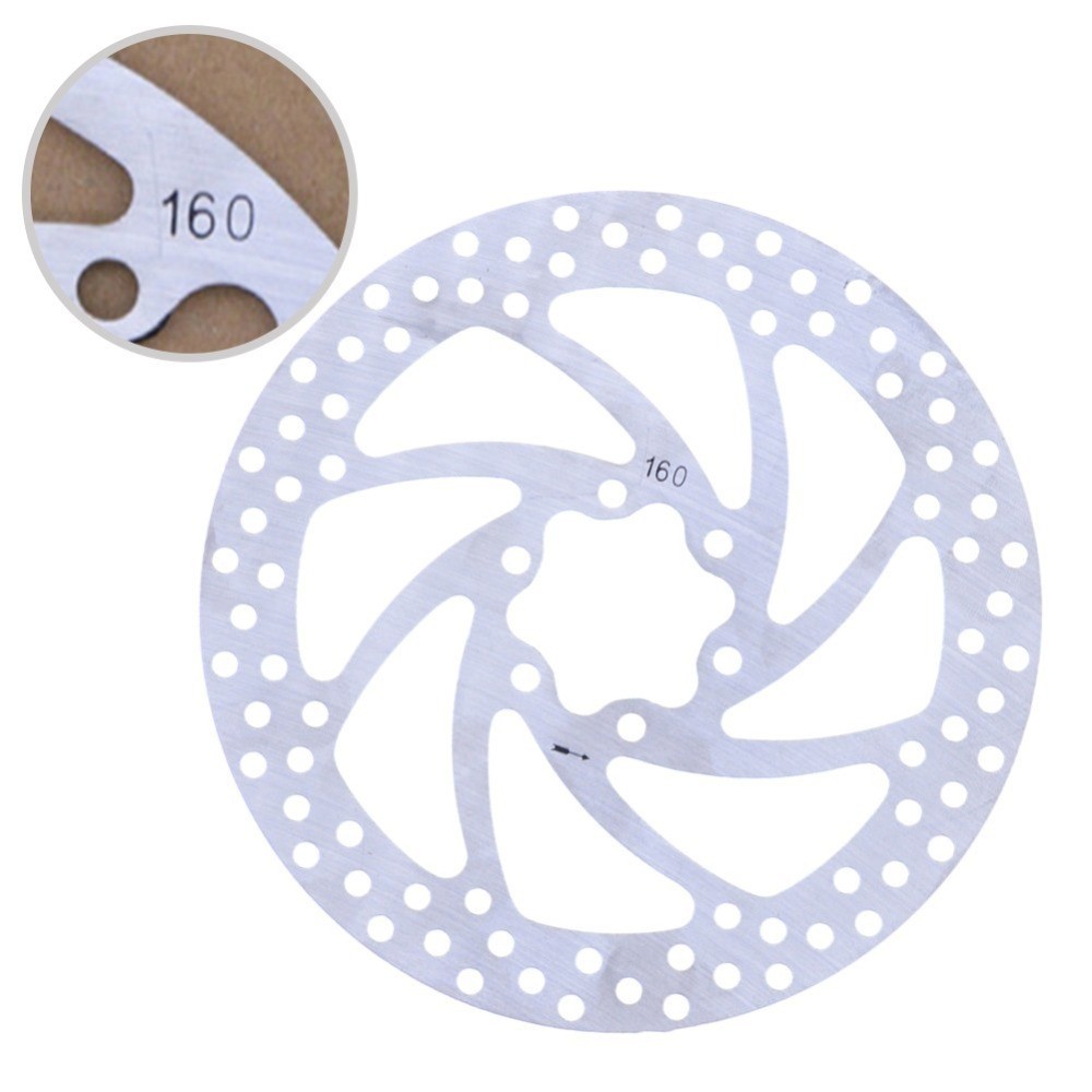 For E Bikes 160MM 180MM Standard 6 Hole High Hardness Steel Disc Brake