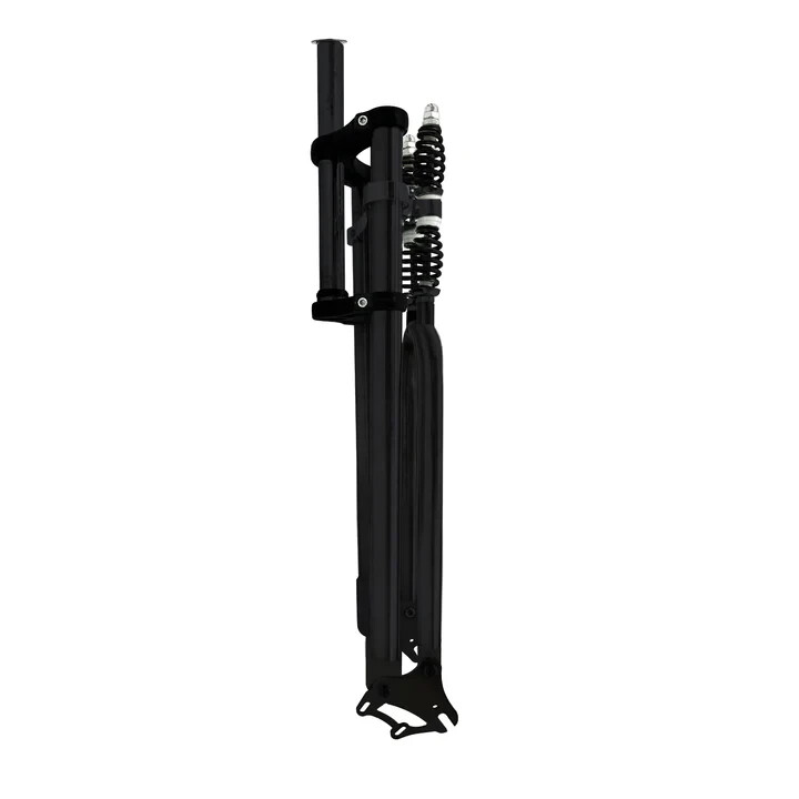 Adjustable 26″- 29″ x 3 – 4.0 Dual Spring 1-1/8″ Classic Fork With Disc Mount
