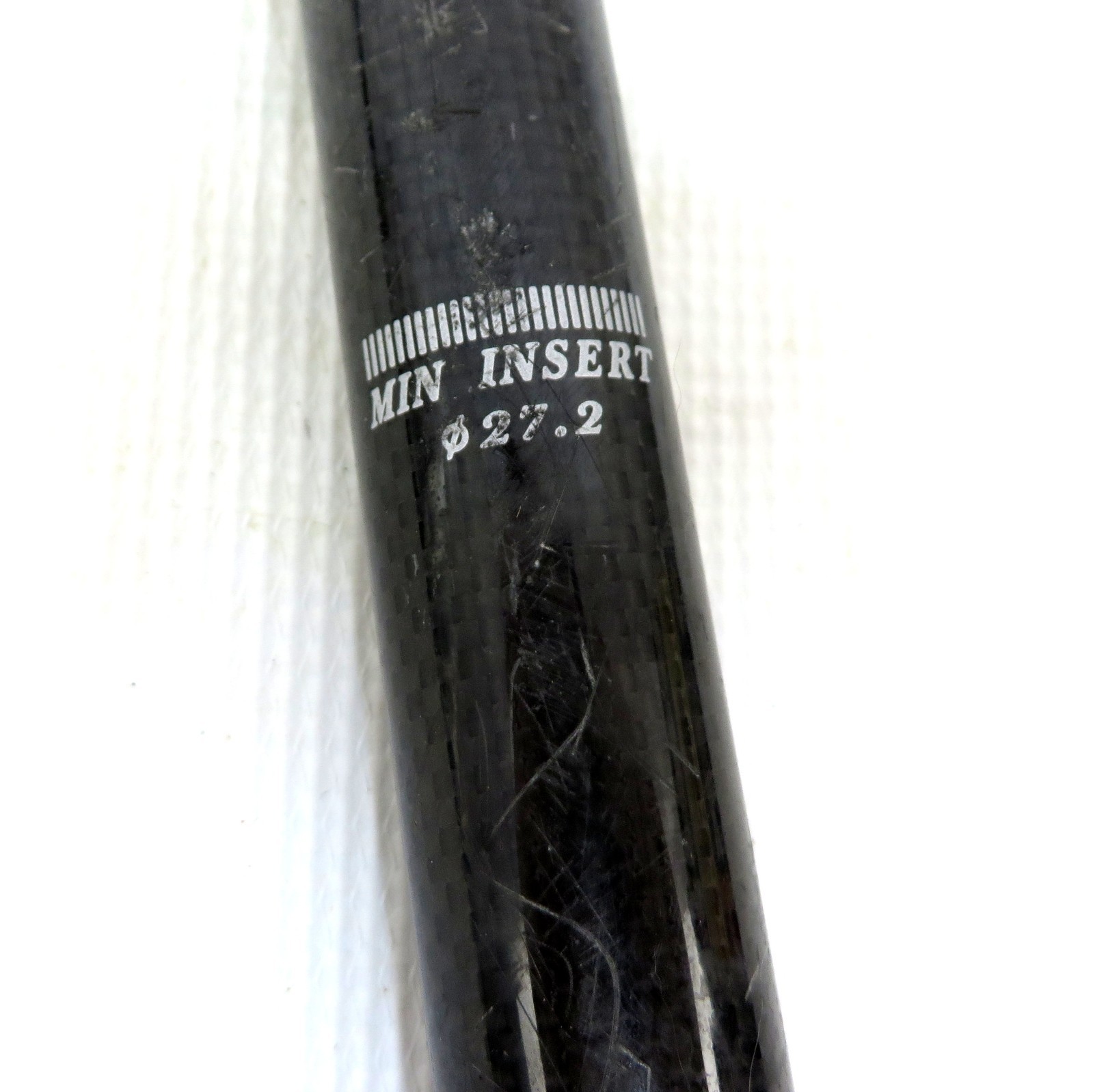 BONTRAGER CARBON SEATPOST 267mm Length 27.2mm Diameter 202g Black Aluminum