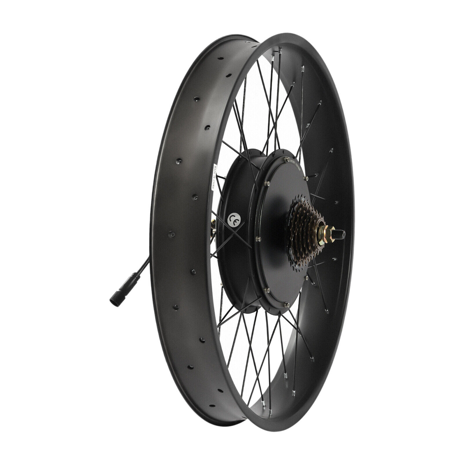 Fat Tire Electric Bicycle Motor 26″ 1200W E-Bike Rear Wheel LCD Conversion Kit