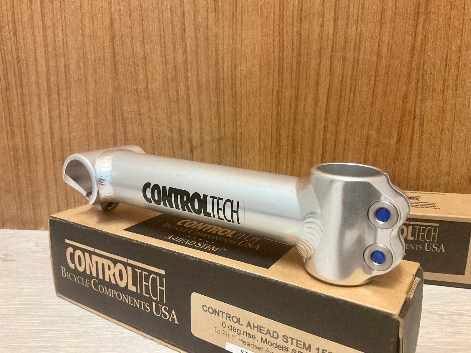 NOS Vintage CONTROLTECH USA AHEAD stem 150 1″ inch Limited Full Aluminum Bi-Color
