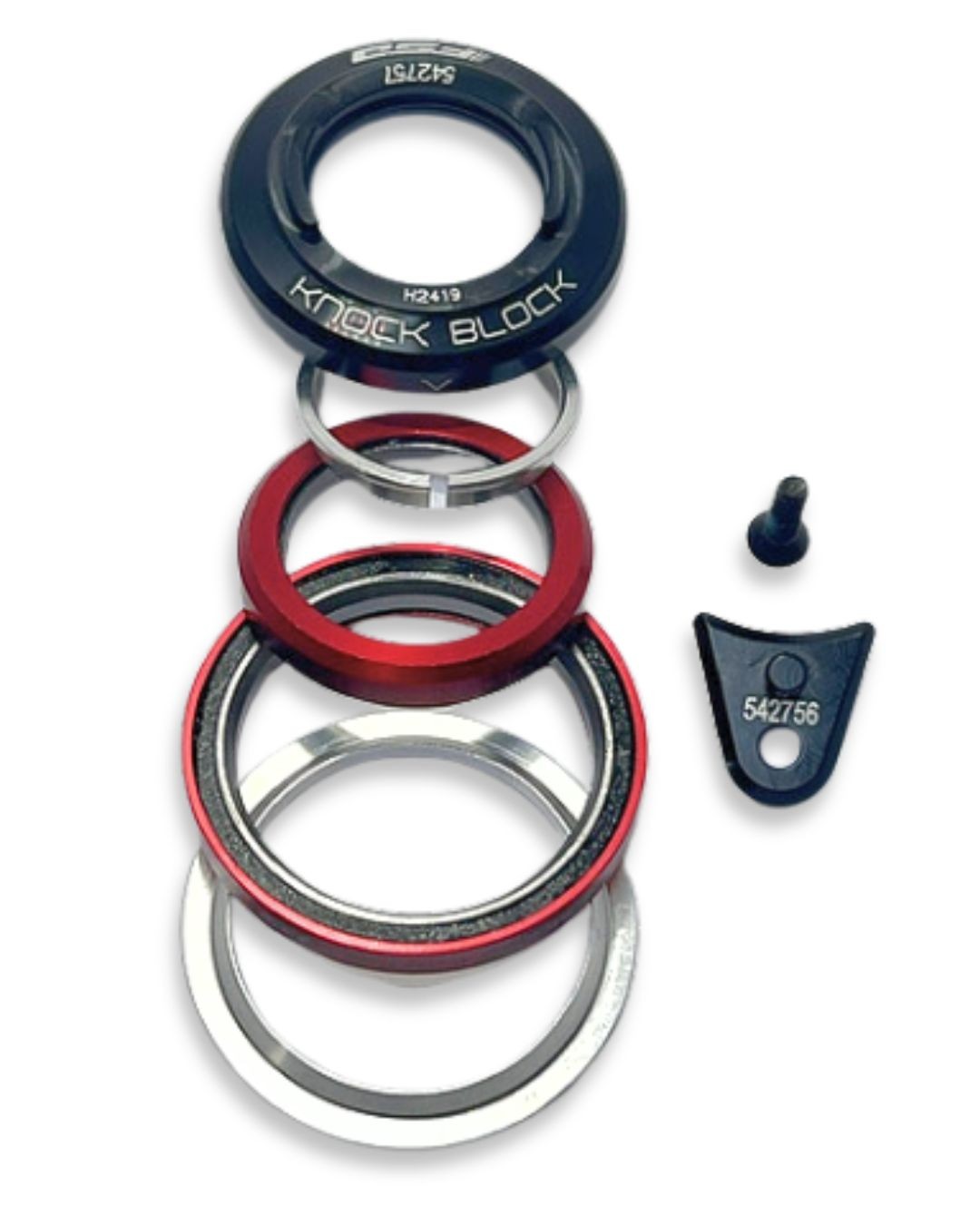 FSA IS-2-HBS/42 TREK 588173 Knock Block Tapered Headset Assembly 1-1/8 to 1.5