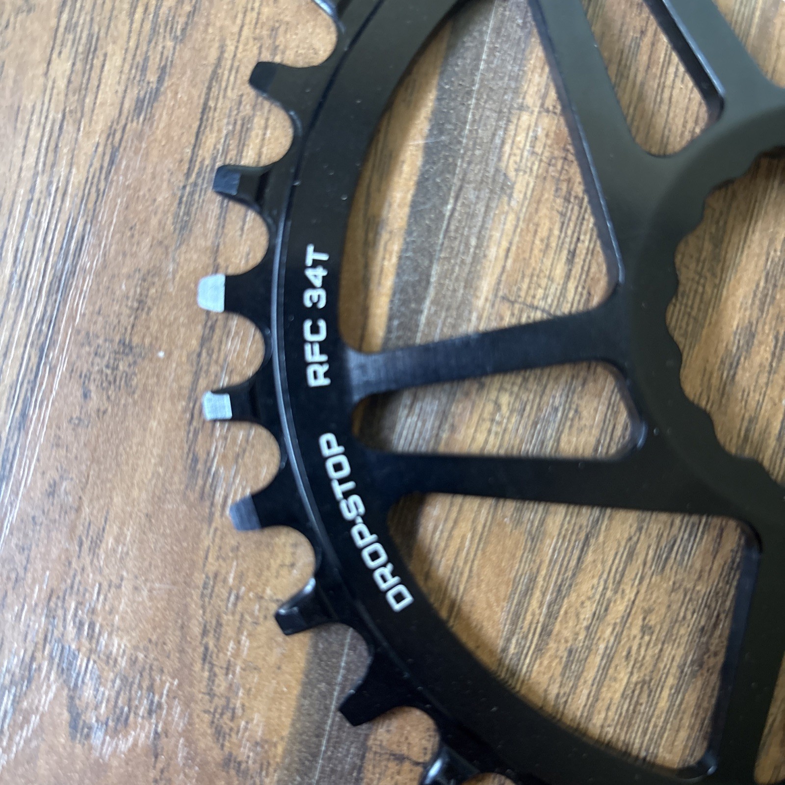 Wolf Tooth Drop-Stop B 34t Direct Mount Chainring for Boost, Aluminum, 3mm