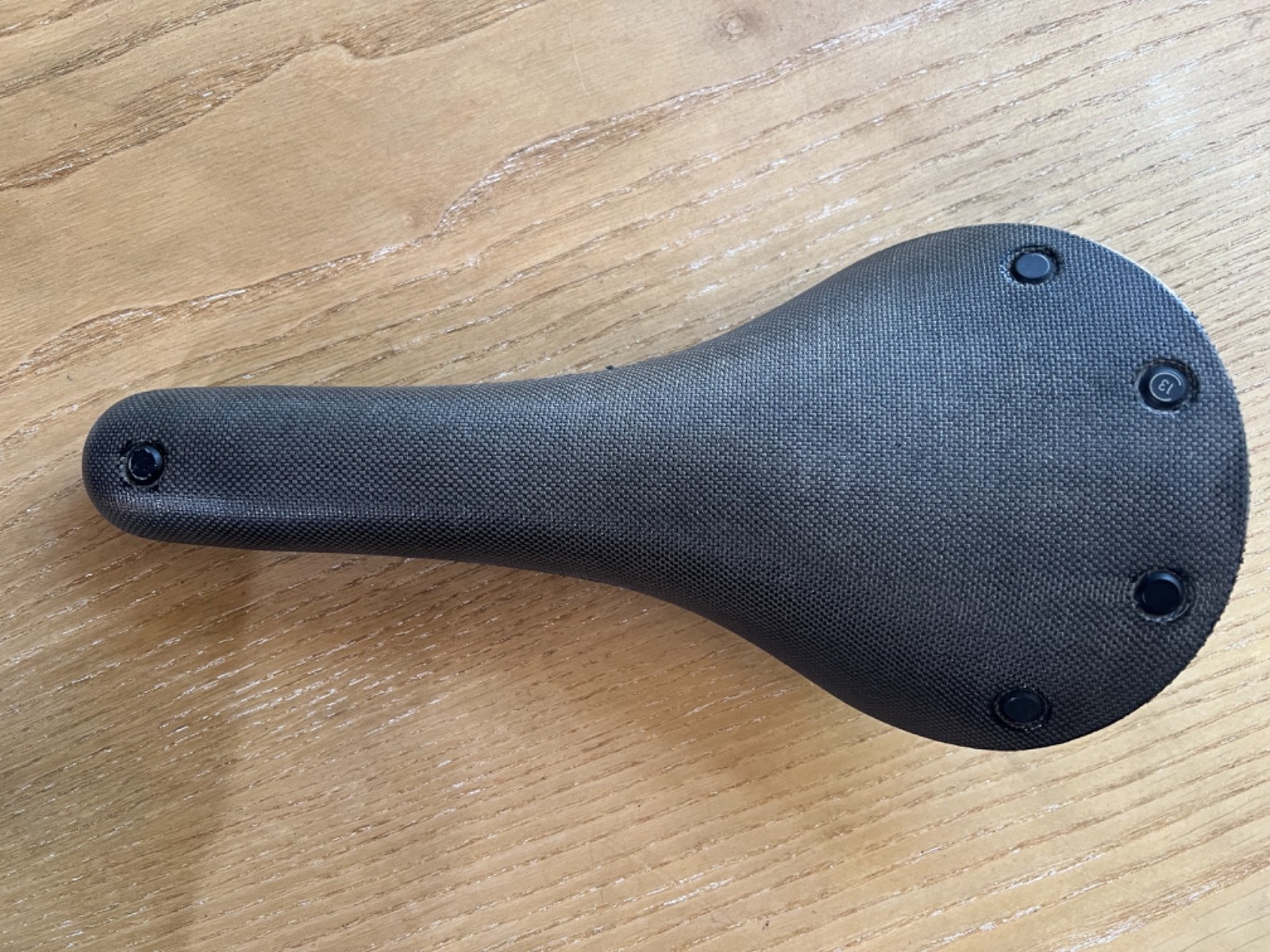Brooks Cambium C13 Saddle – Black Carbon Rails Narrow 135