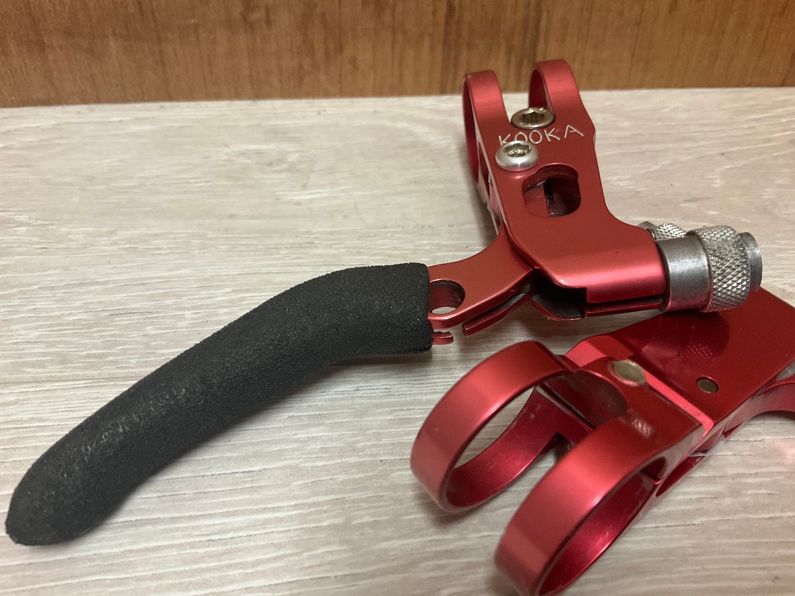Nice Vintage Kooka Racha Brake Levers MTB Cult Top Low KM CNC Brake Levers Red